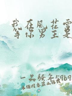 我在风花雪月里等你男主是谁