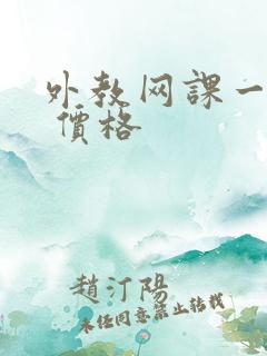 外教网课一对一 价格