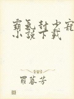 霸气封少宠妻忙小说下载