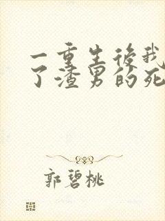 一重生后我嫁给了渣男的死对头