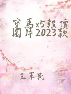 宝马x5报价及图片2023款价格