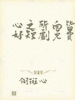 心之所向皆为美好短剧免费观看在线视频