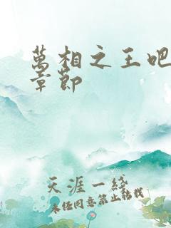 万相之王吧最新章节