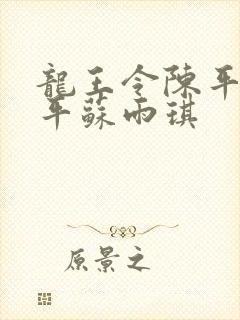 龙王令陈平 陈平苏雨琪