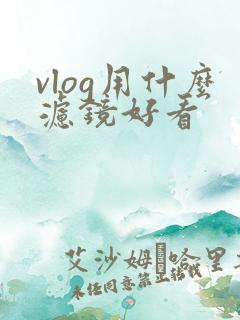 vlog用什么滤镜好看