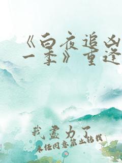 《白夜追凶 第一季》重逢版播出时间最新