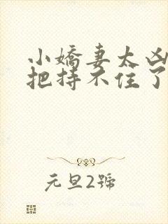 小娇妻太凶陆爷把持不住了在线