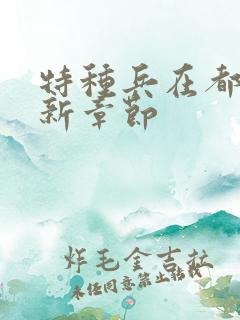 特种兵在都市最新章节