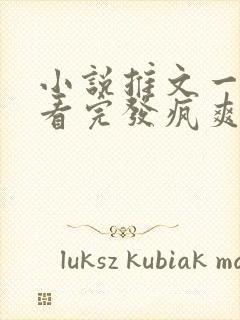 小说推文一口气看完发疯爽文