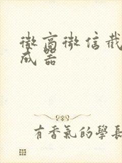 微商微信截图生成器