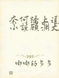 奈何桥上道奈何小说顾渊大结局