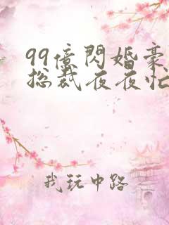 99亿闪婚豪门总裁夜夜忙宋倾城身世