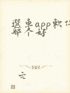 选车app软件哪个好