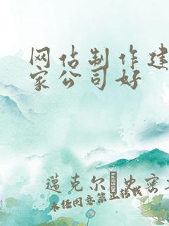 网站制作建设哪家公司好