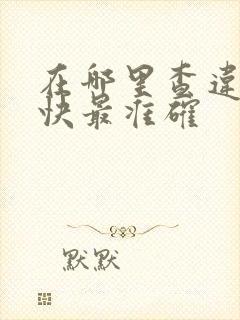 在哪里查违章最快最准确