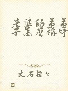 老婆的弟弟的儿子怎么称呼