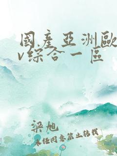 国产亚洲欧洲av综合一区