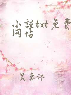小说txt免费网站