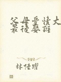 父母爱情大儿子最后娶谁