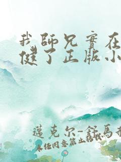 我师兄实在太稳健了正版小说