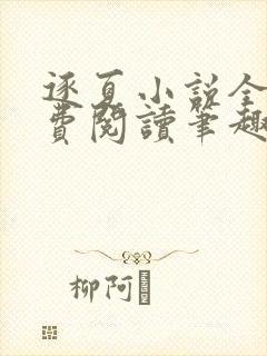 逐夏小说全文免费阅读笔趣阁无弹窗