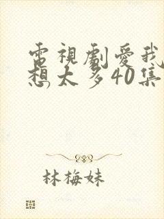 电视剧爱我就别想太多40集