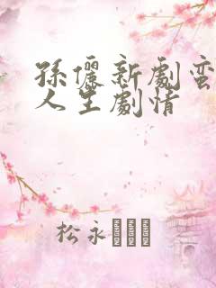 孙俪新剧蛮好的人生剧情