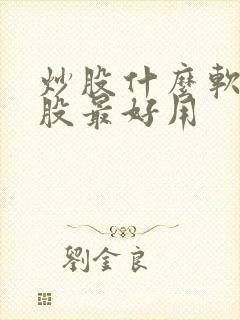 炒股什么软件选股最好用