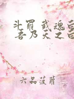 斗罗 武魂白虎 吾乃天之白帝