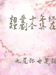 相爱十年终成空短剧全集在线观看