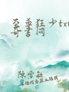 至尊狂少txt奇书网