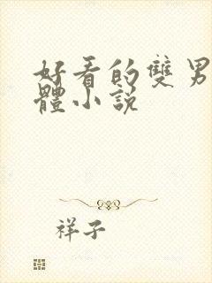 好看的双男主实体小说