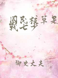国民校草是女生战七少