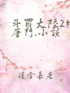 斗罗大陆2绝世唐门,小说