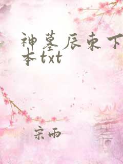 神墓辰东下载全本txt