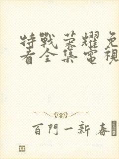 特战荣耀免费观看全集电视剧45集