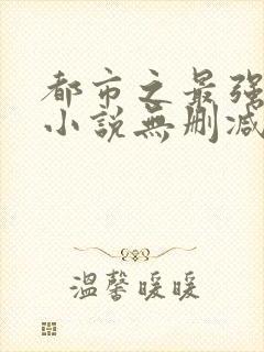 都市之最强狂兵小说无删减版