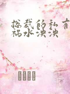 总裁的私有宝贝祸水泱泱