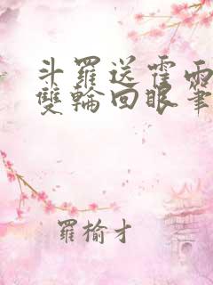 斗罗送霍雨浩一双轮回眼笔趣阁