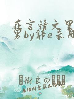 在言情文里撩直男by辞e未删减txt