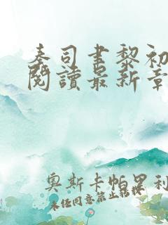 秦司聿黎初全文阅读最新章节