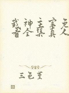 武神主宰免费观看全集真人版