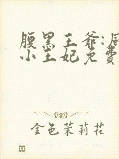 腹黑王爷:厨神小王妃免费阅读