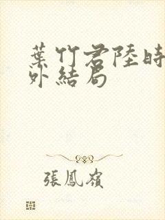 叶竹君陆时琛番外结局