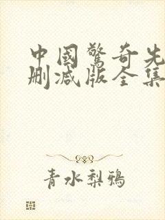 中国惊奇先生末删减版全集