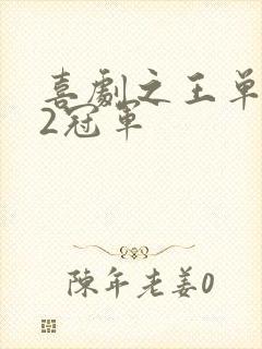 喜剧之王单口季2冠军