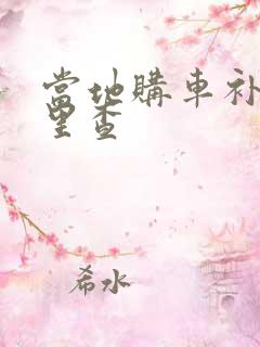 当地购车补贴哪里查