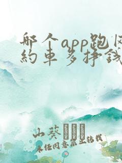 哪个app跑网约车多挣钱