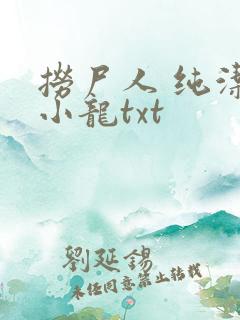 捞尸人 纯洁的小龙txt