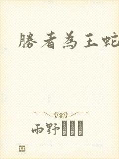 胜者为王蛇蝎点